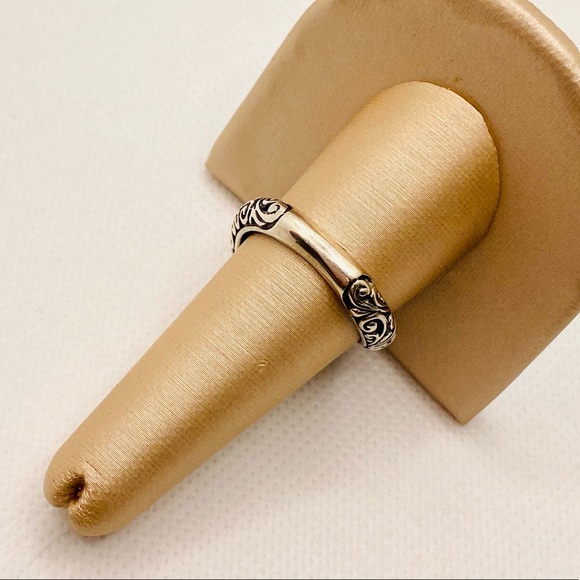 EUC Devata Sterling Silver & 18k Gold Dragonfly Wrap Ring w/ Red Garnet Stone - Picture 7 of 17